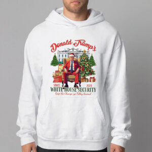 Donald Trump's White House Security Christmas Sweatshirt , T-shirt , Hoodie , Long Sleeve T-Shirt , 2024 Political2