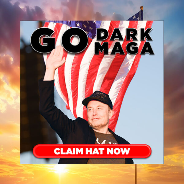 ELON MUSK IS DARK MAGA HAT 20241