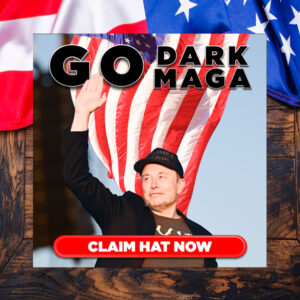 ELON MUSK IS DARK MAGA HAT 20243