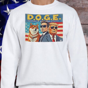 Elon Musk And Trump Doge Department Of Government Efficiency 2024 T-Shirt