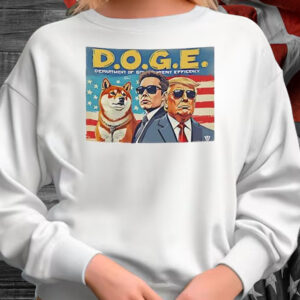 Elon Musk And Trump Doge Department Of Government Efficiency 2024 T-Shirt1