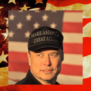 Elon Musk Dark MAGA Hat - Trump Victory5