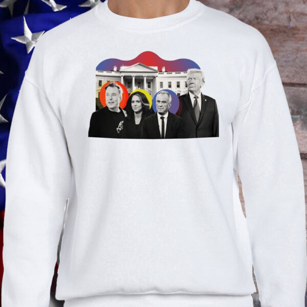 Elon Musk, Tulsi Gabbard, Robert F. Kennedy Jr. and Donald Trump T-Shirt