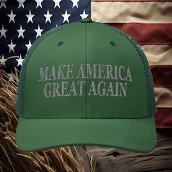 Embroidered Make America Great Again Trucker Hat1