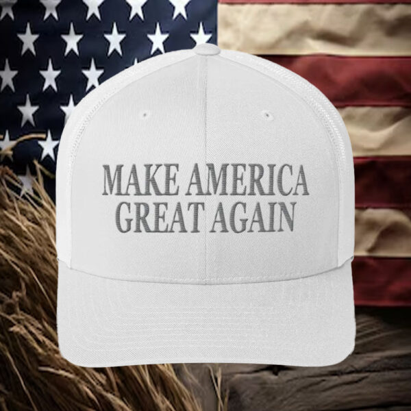 Embroidered Make America Great Again Trucker Hat3