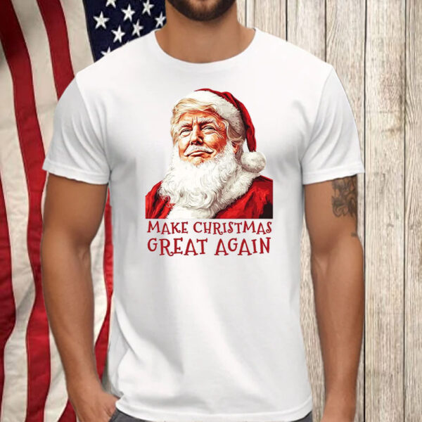 Funny Santa Claus Donald Trump, Make Christmas Great Again Shirt, Hoodie, Sweatshirt, Long Sleeve and Tank Top2