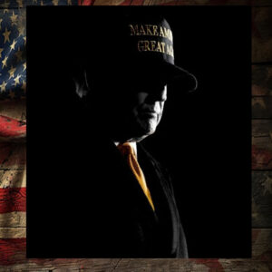 Gold Dark MAGA Hat - Trump Victory4