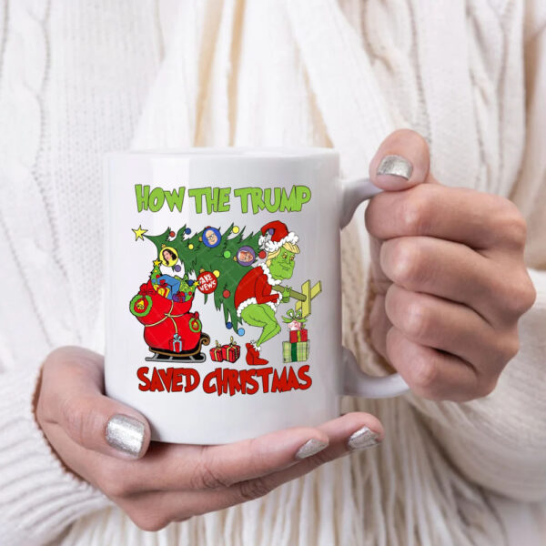 How The Trump Saved Christmas Mug