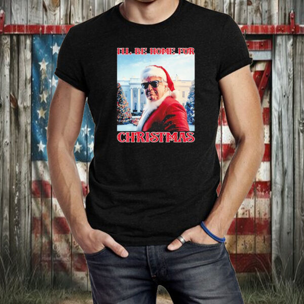 Ill be home for Christmas Trump Santa Selfie White House Shirt ,Sweatshirt ,Hoodie2