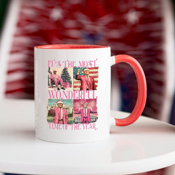 It's The Most Wonderful Time Of The Year ,Trump Christmas Mug2