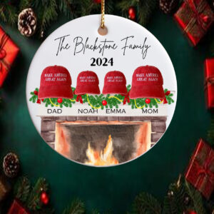 MAGA Family Ornament ,Trump Gift Chritmas Ornament1