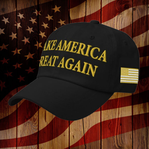 MAGA Navy & Gold Hat - Trump Victory