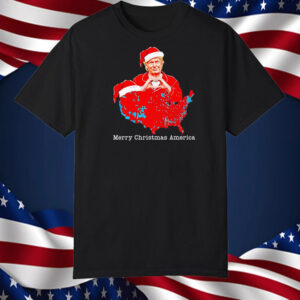 Merry Christmas America Donald Trump Coverage Xmas Pajamas Shirt ,Sweatshirt ,Hoodie6