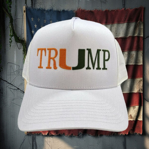 Miami Hurricanes Trump Hat - Trump Victory5