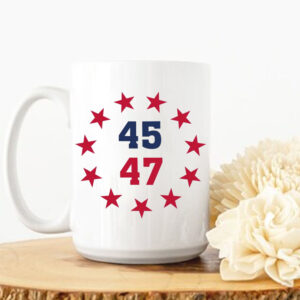 President 45 & 47 Trump Mug