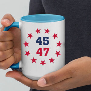 President 45 & 47 Trump Mug1