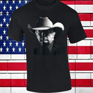 President Trump Head Cowboy USA 2024 Vote Election US MAGA T-Shirt2