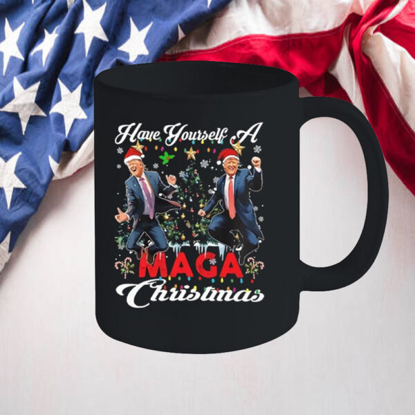 Santa Trump Have Yourself A Maga Christmas Mug2