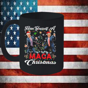 Santa Trump Have Yourself A Maga Christmas Mug4