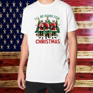 Santa Trump Xmas I’ll Be Home For Christmas Tree 2024 Shirt ,Sweatshirt ,Hoodie1