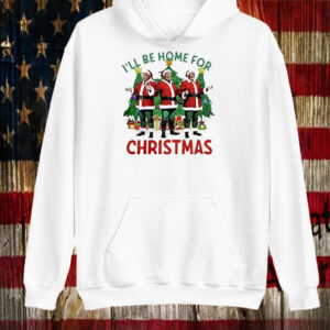 Santa Trump Xmas I’ll Be Home For Christmas Tree 2024 Shirt ,Sweatshirt ,Hoodie6