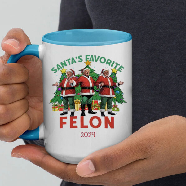 Santa's Favorite Felon 2024 Mug1