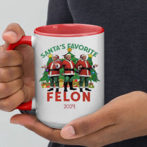 Santa's Favorite Felon 2024 Mug5