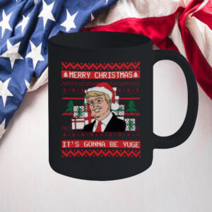 Top It’s Gonna Be Yuge Trump Ugly Christmas Mug2