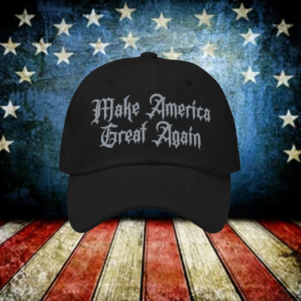 Trump 2024 Dark Goth Gothic MAGA Hat6