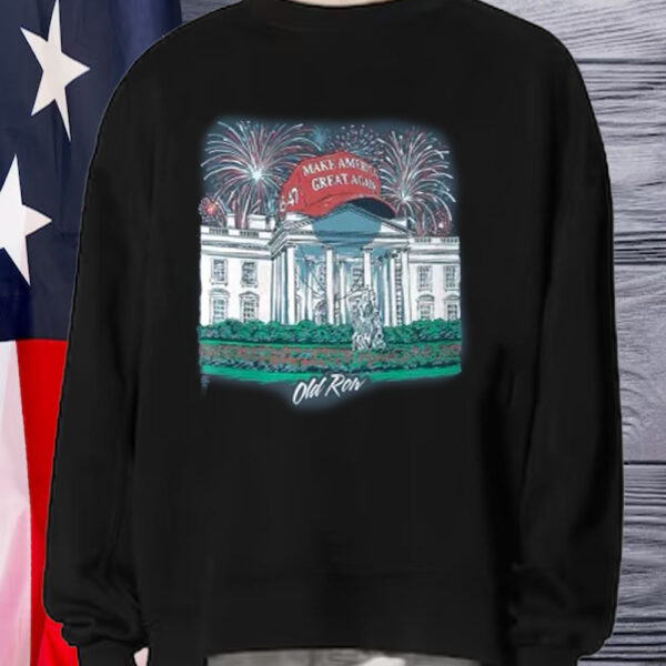 Trump 2024 White House Pocket T-Shirt12