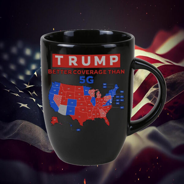 Trump Better Coverage Than 5G Ugly Christmas Xmas Mug1