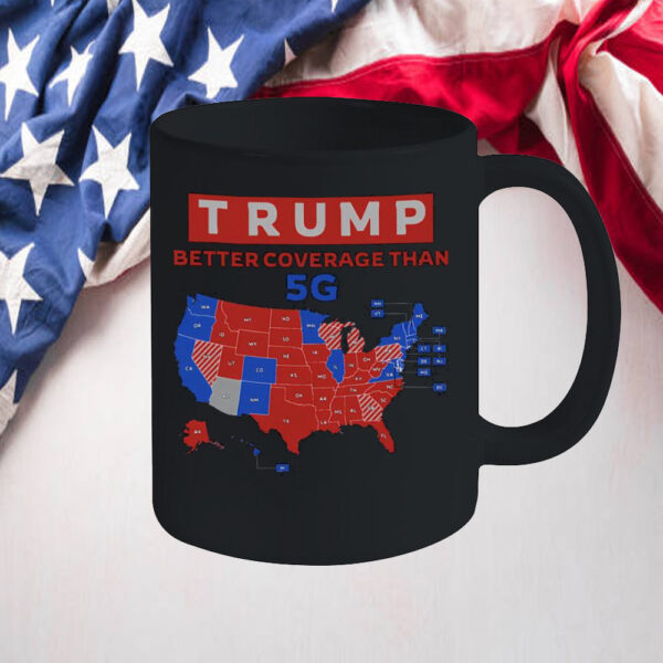 Trump Better Coverage Than 5G Ugly Christmas Xmas Mug2