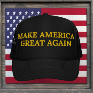 Trump Black and Gold MAGA Hat - Make America Great Again Cap2