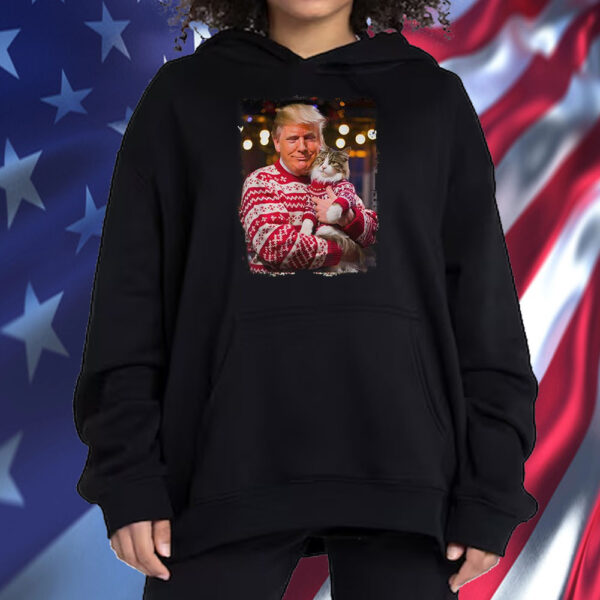 Trump Christmas ,For Cat Lovers Xmas Pajamas Shirt ,Sweatshirt ,Hoodie