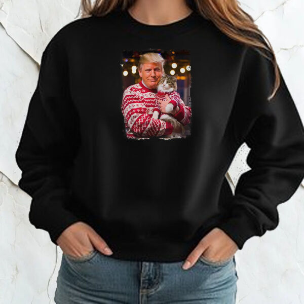 Trump Christmas ,For Cat Lovers Xmas Pajamas Shirt ,Sweatshirt ,Hoodie2