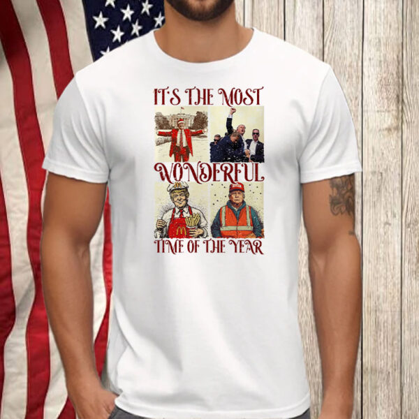 Trump Christmas - Humorous Trump Christmas ,It's The Most ,Wonderful ,Time Of The Year Shirt, Hoodie, Sweatshirt, Long Sleeve and Tank Top5