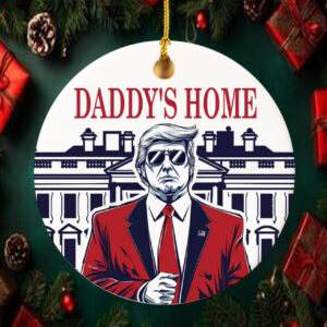 Trump Daddy's Home Ornament1