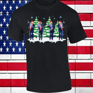 Trump Dance Make Christmas Great Again Trump Won T-Shirt2