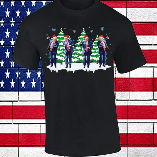 Trump Dance Make Christmas Great Again Trump Won T-Shirt2