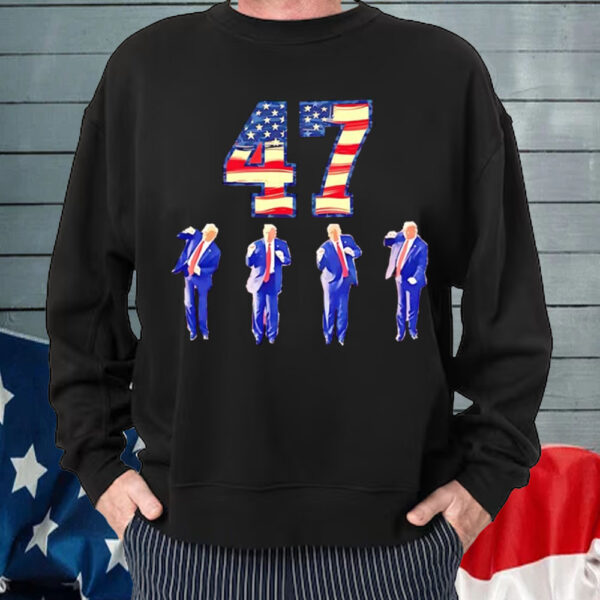 Trump Dancing America 47 T-Shirt