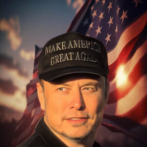 Trump Dark MAGA Hat 20244