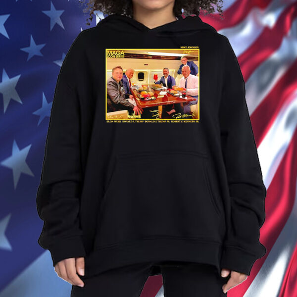 Trump Feast Elon Kennedy Johnson Maga Icon Series Signature Shirt ,Sweatshirt ,Hoodie