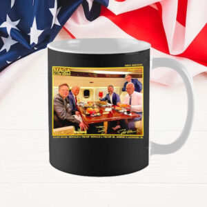 Trump Feast Elon Kennedy Johnson Maga Icon Series signature Mug