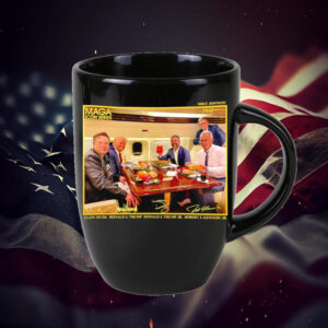 Trump Feast Elon Kennedy Johnson Maga Icon Series signature Mug1