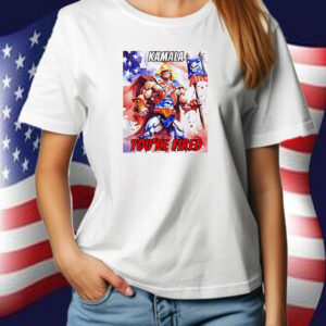 Trump He-Man Kamala you’re fired T-Shirt