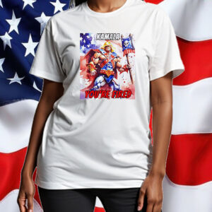 Trump He-Man Kamala you’re fired T-Shirt6