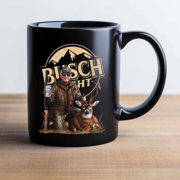 Trump Hunting Deer Funny Beer Drinking Beer Hunting Mug 20242