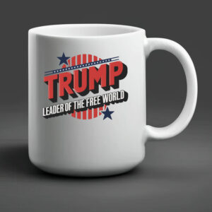 Trump Leader of The Free World Mug Coffee 20242