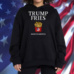 Trump Mcdonalds Shirt ,Funny Trendy MAGA Trump Mcdonald Election 2024 Trump Fries T-Shirt