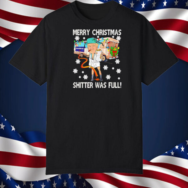 Trump Merry Christmas Shitter Was Full Shirt ,Sweatshirt ,Hoodie5